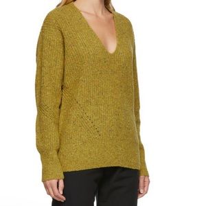 New with tag Rag & Bone Donegal V neck sweater